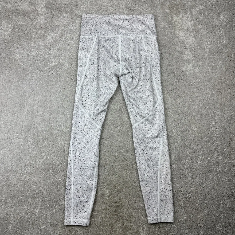 Athleta Salutation‎ Tights Womens Small Orchid Pink Stash Pocket Powervita